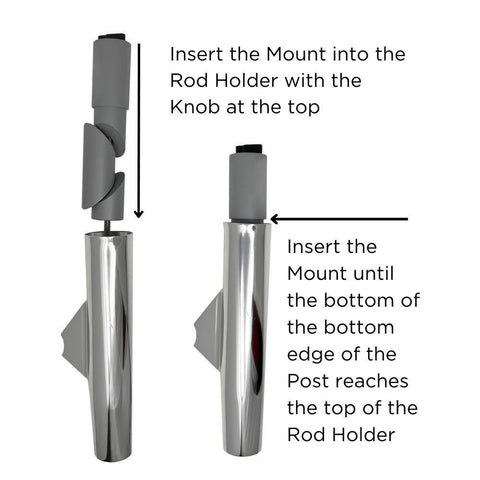 TACO ShadeFin Mini Rod Holder Mount [T10-4000-10]