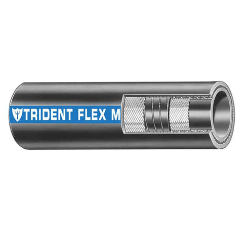Trident Marine 1-1/2" Flex Marine Wet Exhaust  Water Hose - Black - Sold by the Foot [250-1126-FT]
