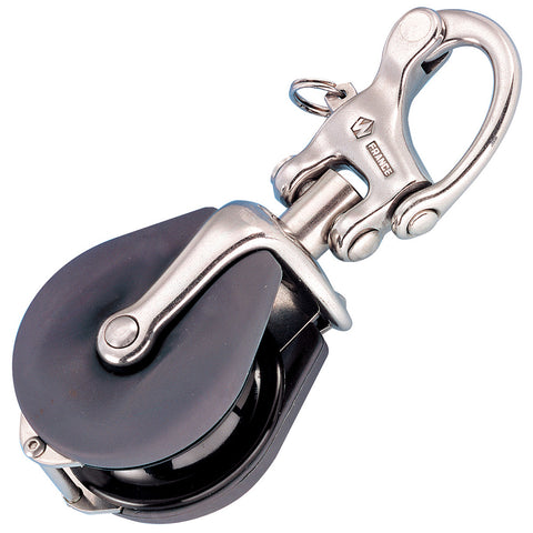 Wichard Snatch Block w/Snap Shackle - Max Rope Size 12mm (15/32") [34500]