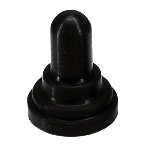 Paneltronics Toggle Switch Boot - 23/32" Round Nut - Black f/WP Breakers [048-015]