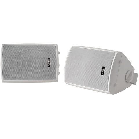 Fusion 4" Compact Marine Box Speakers - (Pair) White [MS-OS420]