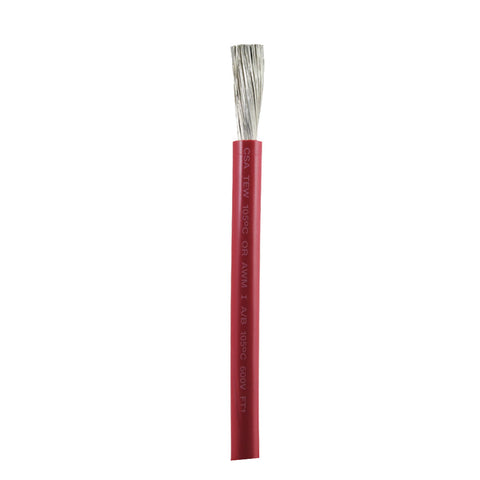 Ancor Red 1 AWG Battery Cable - Sold By The Foot [1155-FT]