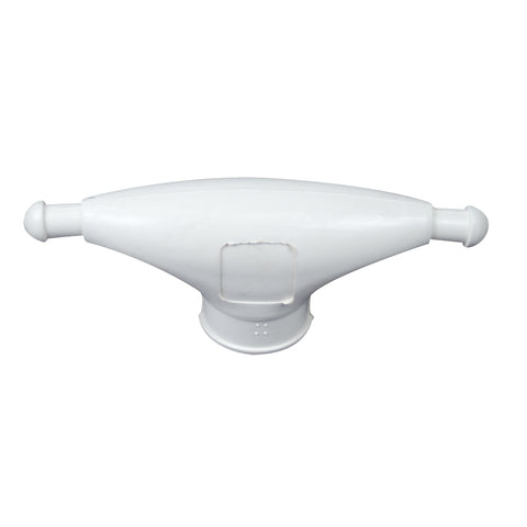 Whitecap Rubber Spreader Boot - Pair - Medium - White [S-9201P]