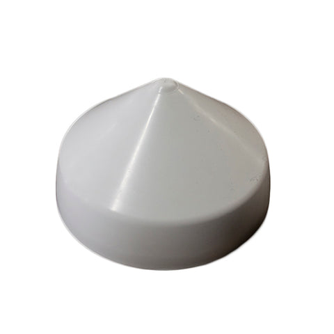 Monarch White Cone Piling Cap - 6.5" [WCPC-6.5]