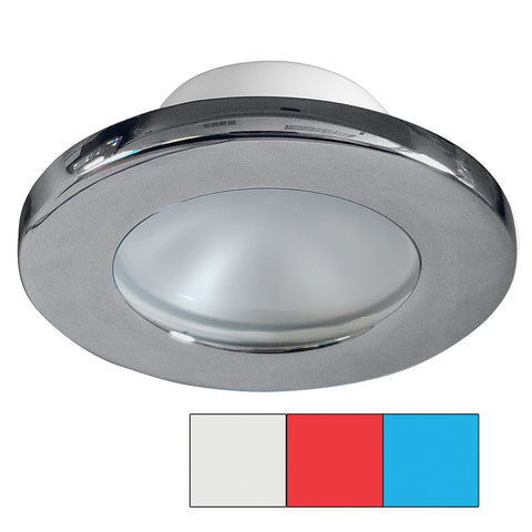 i2Systems Apeiron A3120 Screw Mount Light - Red, Cool White & Blue - Brushed Nickel Finish [A3120Z-41HAE]