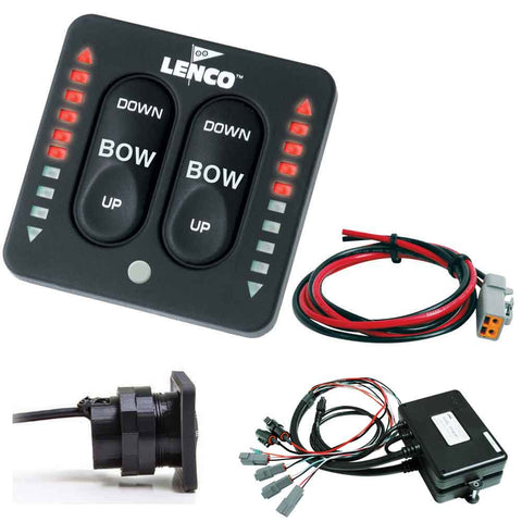 Lenco LED Indicator Two-Piece Tactile Switch Kit w/Pigtail f/Dual Actuator Systems [15271-001]