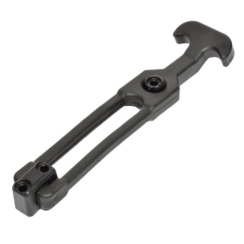 Southco T-Handle Latch w/Keeper - Pull Draw Front Mount Black Flexible Rubber [F7-73]