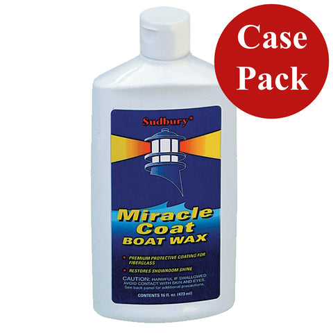 Sudbury Miracle Coat Boat Wax - 16oz Liquid - *Case of 6* [412CASE]