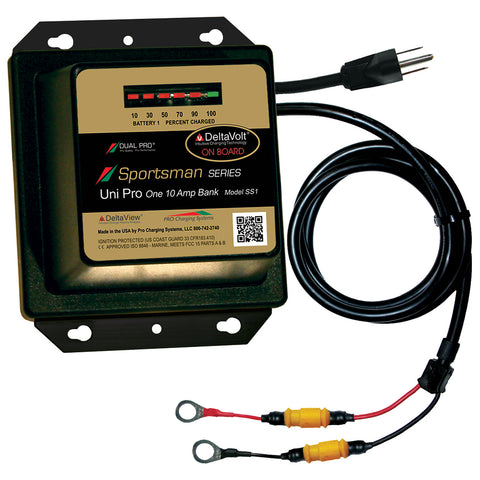 Dual Pro Sportsman Series Battery Charger - 10A - 1-Bank - 12V [SS1]