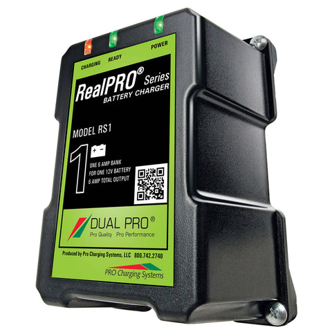 Dual Pro RealPRO Series Battery Charger - 6A - 1-Bank - 12V [RS1]