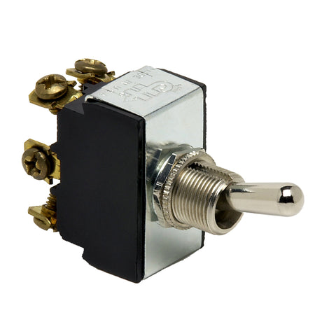 Cole Hersee Heavy Duty Toggle Switch DPDT On-Off-On 6 Screw [5592-BP]