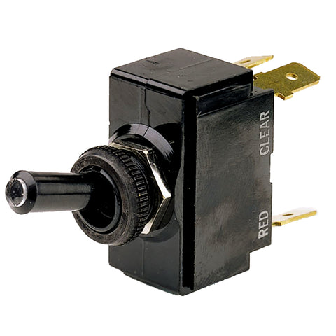 Cole Hersee Lighted Tip Toggle Switch SPDT On-Off-On 5 Blade [M-54111-02-BP]