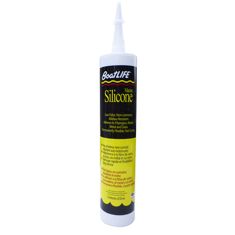 BoatLIFE Silicone Rubber Sealant Cartridge - Clear [1150]