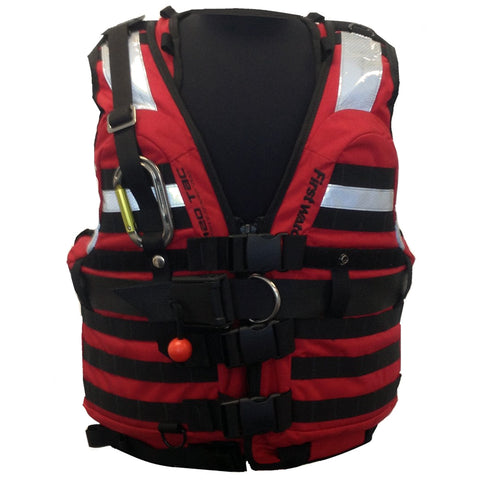 First Watch HBV-100 High Buoyancy Rescue Vest - Red - Medium to XL [HBV-100-RD-M-XL]