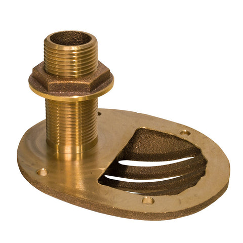GROCO 3/4" Bronze Combo Scoop Thru-Hull w/Nut [STH-750-W]