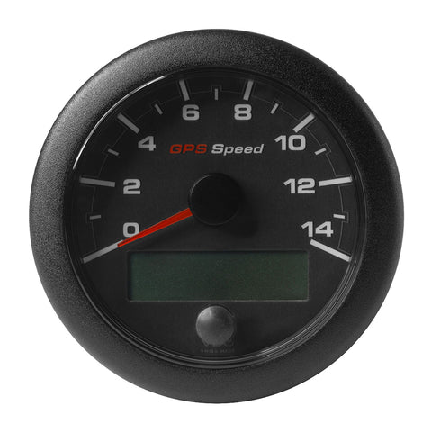 Veratron 3-3/8" (85mm) OceanLink GPS Speedometer - Black Dial  Bezel (0-14 K/MPH/KMH) [A2C1351970001]