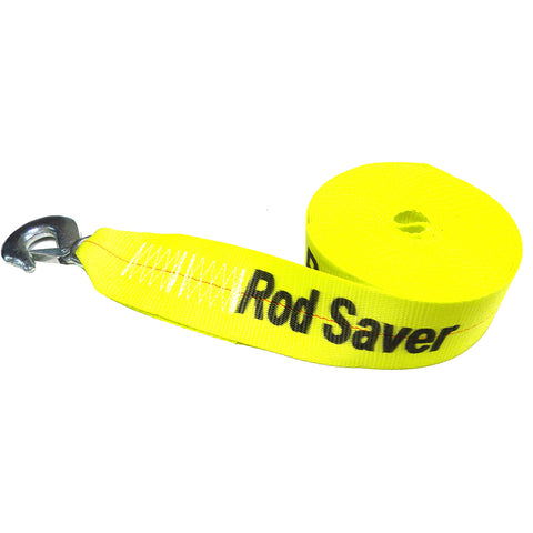 Rod Saver Heavy-Duty Winch Strap Replacement - Yellow - 3" x 20 [WS3Y20]