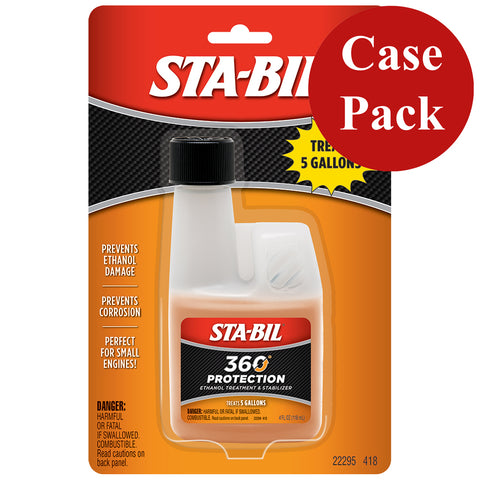 STA-BIL 360 Protection - Small Engine - 4oz *Case of 6* [22295CASE]
