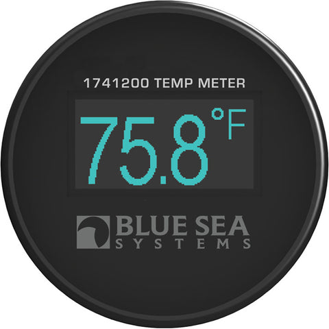 Blue Sea 1741200 Mini OLED Temperature Monitor - Blue [1741200]