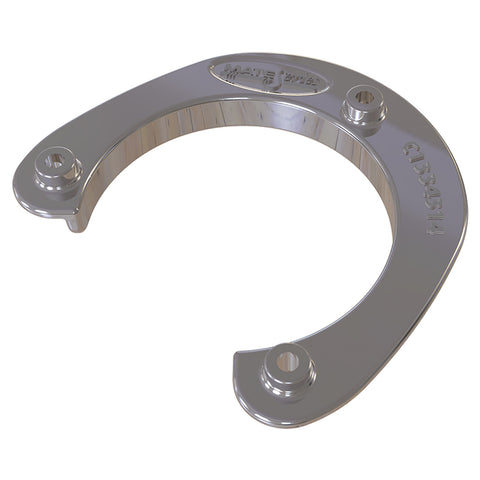 Mate Series Stainless Steel Rod  Cup Holder Backing Plate f/Round Rod/Cup Only f/3-3/4" Holes [C1334314]