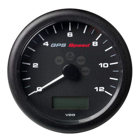 Veratron 4-1/4" (110MM) ViewLine GPS Speedometer 0-12 KNOTS/KMH/MPH - 8 to 16V Black Dial  Bezel [A2C59501987]
