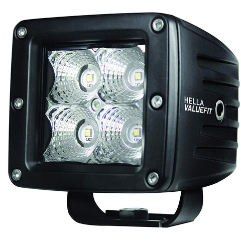 Hella Marine Value Fit LED 4 Cube Flood Light - Black [357204031]