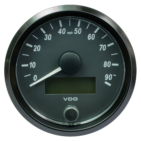 VDO SingleViu 80mm (3-1/8") Speedometer - 90MPH [A2C3832900030]