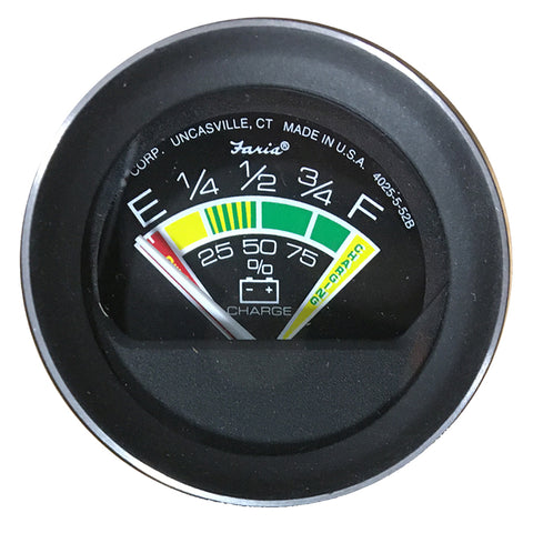 Faria Coral 2" Battery Condition Indicator Gauge [13012]