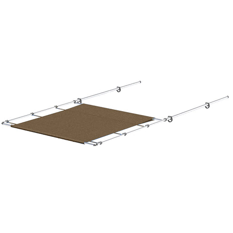 SureShade PTX Power Shade - 69" Wide - Stainless Steel - Toast [2021026264]