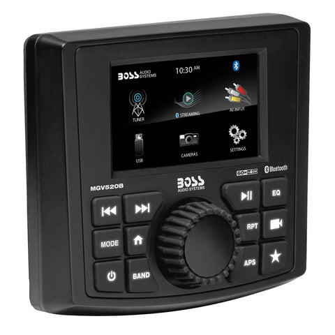 Boss Audio MGV520B Marine Stereo w/AM/FM/BT/USB/Rear Camera [MGV520B]