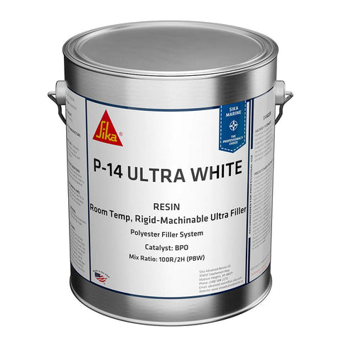 Sika SikaBiresin AP014 Polyester Fairing Compound White Gallon Can BPO Hardener Required [606126]