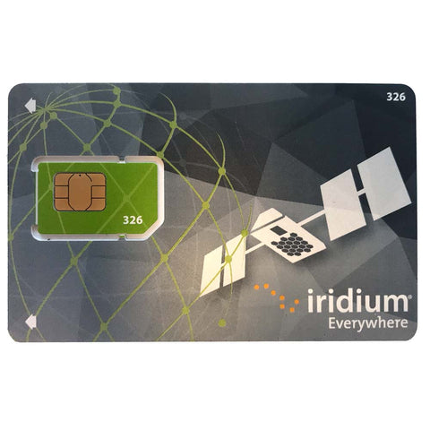 Iridium Prepaid SIM Card Activation Required - Green [IRID-PP-SIM-DP]