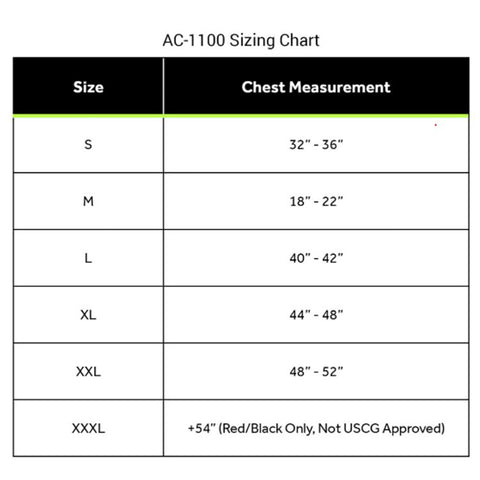 First Watch AC-1100 Flotation Coat - Hi-Vis Orange/Black - XL [AC-1100-OB-XL]