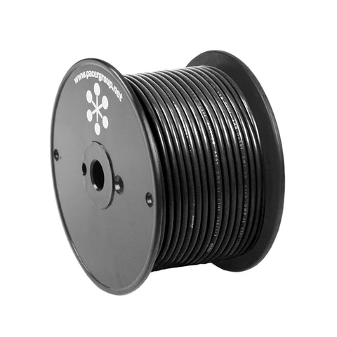 Pacer Black 12 AWG Primary Wire - 100 [WUL12BK-100]