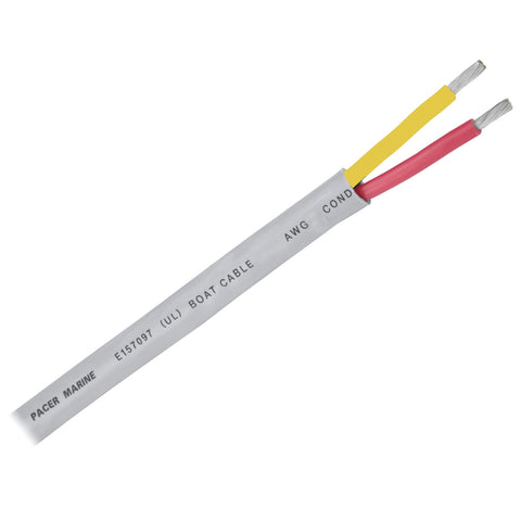 Pacer 14/2 AWG Round Safety Duplex Cable - Red/Yellow - 100 [WR14/2RYW-100]
