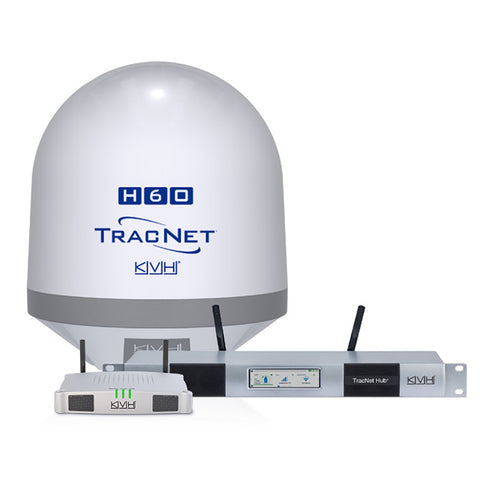 KVH TracNet H60 Ku-Band Antenna w/TracNet Hub [01-0436-11]