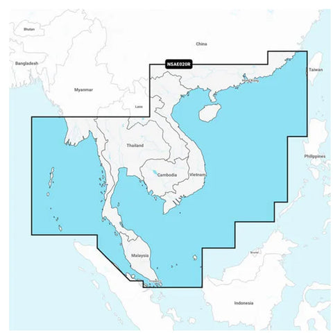 Garmin Navionics+ NSAE020R - South China  Andaman Seas - Marine Chart [010-C1218-20]