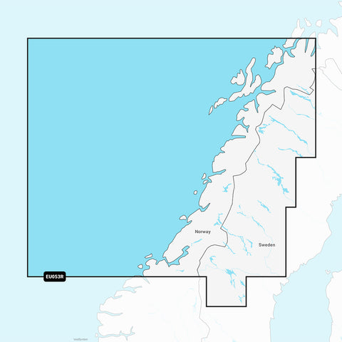 Garmin Navionics+ NSEU053R - Norway, Trondheim to Tromso - Marine Chart [010-C1252-20]