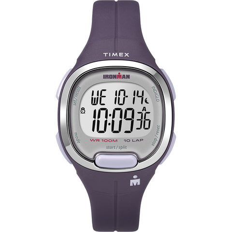 Timex Ironman Essential 10MS Watch - Purple  Chrome [TW5M19700]